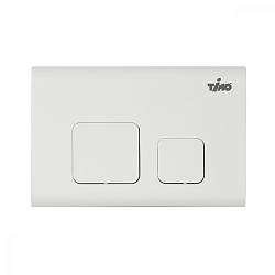 TIMO SOLI FP-002W Кнопка смыва, белый глянцевый