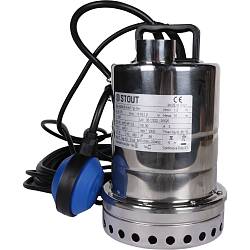 STOUT Насос дренажный с поплавком, кабель 10 м, 230V, Q=175 л/мин, H=10 м SPD-0001-200450