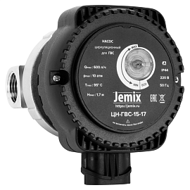 JEMIX ЦН-ГВС-15-17 насос циркуляционный для ГВС с частотным регулированием 87601
