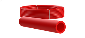 Труба Smart красная PE-RT тип II/EVOH/PE-RT тип II 20x2,0 бухта 200м '200Ф Usystems 1135619