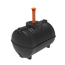 Экопром Емкость подземная Rostok Ground 3000 закрытая 1163.3000.899.002