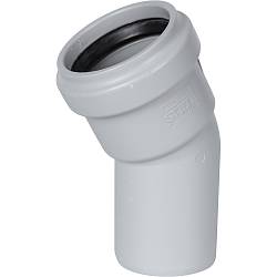 STOUT Отвод канализационный бесшумный D 58 х 30° SKB-0009-005830