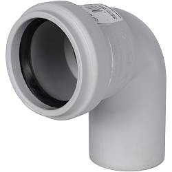 STOUT Отвод канализационный бесшумный D 58 х 87,5° SKB-0012-005887