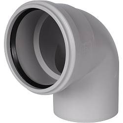 STOUT Отвод канализационный бесшумный D 110 х 87,5° SKB-0012-011087