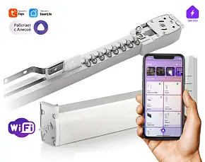 Умный электрокарниз 6 м WIFI+RF для Алисы автоматический с электроприводом 00164-8