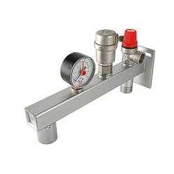Valtec группа безопасности расширительного бака 3/4″ манометр 0-4 бар VT.495.0.3