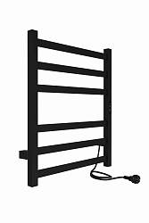 INDIGO Полотенцесушитель Oktava Slim 3 electro 60/50 таймер скр.монт. R/L Черный LСLOKS3E60-50BRRt