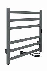 INDIGO Полотенцесушитель Oktava Slim 3 electro 60/50 таймер скр.монт. R/L Grey LСLOKS3E60-50MGRt