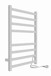 INDIGO Полотенцесушитель Oktava Slim 3 electro 80/50 таймер скр.монт.R/L Бел. мат. LСLOKS3E80-50WMRt
