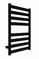 INDIGO Полотенцесушитель Oktava Slim 5 electro 80/40 таймер скр.монт. R/L Черный LСLOKS5E80-40BRRt