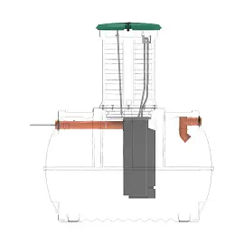 Экопром Септик Rostok Ground 8 Pro с горловиной 1000 мм 5005.3000.899.000