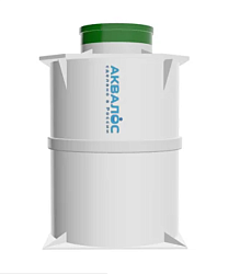 AQUALOS Септик, станция аэрационной очистки стоков AL-10 (h=2,28m) UN