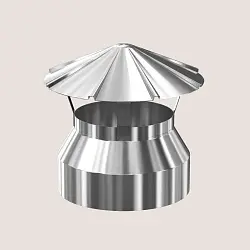 Теплодар Заглушка-сэндвич верхняя с зонтом d 115/200 ДМ.04.000.00