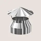 Теплодар Заглушка-сэндвич верхняя с зонтом d 200/280 ДМ.54.000.00