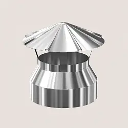 Теплодар Заглушка-сэндвич верхняя с зонтом d 200/280 ДМ.54.000.00