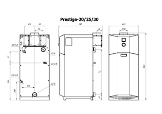 Lemax Prestige 30  Газовый котел напольный 148613