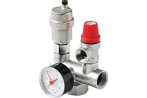 Pro Aqua Группа безопасности для котла 1″x1/2″ SG-F06-F04