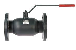 РИДАН RJIP Standard FF Ду 80 Шаровой стальной кран фланцевый с рукояткой 065N9627R