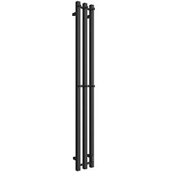 STOUT полотенцесушитель электрический ROCK quadro 120*12 Черный матовый 3 опоры SHQ-R2Q0-012012