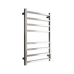 STOUT полотенцесушитель электрический FORTE quadro 80*50 Полированный SHQ-F1QQ-008050