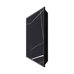 STOUT отопительная панель BLACK STONE SCT 60*60 черный гранит / черный корпус SCT-00BB-006060