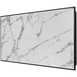 STOUT отопительная панель WHITE STONE SCT 120*60 белый гранит / черный корпус SCT-00WB-012060