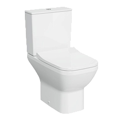 Унитаз напольный безободковый Integra Square Open-Back,  Vitra 9833B003-7205