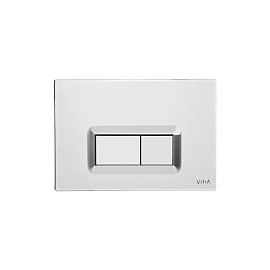 Панель смыва Loop R, глянцевый хром, пластик, Vitra 740-0680