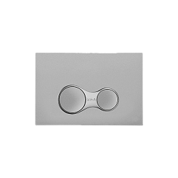 Панель смыва Sirius, матовый хром, пластик, Vitra 740-0485