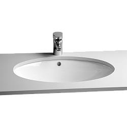 Раковина Arkitekt 52 см, монтаж под столешницу, белый, фарфор, Vitra 6069B003-0012