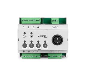 Проводной контроллер управления напольным отоплением 4 вых AURATON Virgo