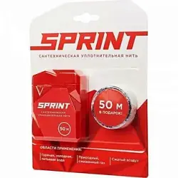Сантехмастер уплотнительная нить Sprint, 50 м 04062
