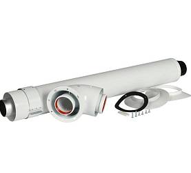 STOUT дымоход коаксиальный для прохода через стену (совместимый с Protherm Рысь,Ягуа) SCA-6010-22085