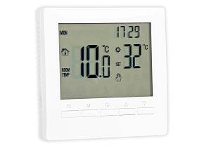 TEPLOCOM Термостат комнатный  TSFR-Prog-220/3A 2-х канальный прогр., реле 250В, 3А