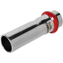 ROMMER Муфта переходная Нпр-ВПр, 18х15, из нержавеющей стали пресс RSS-0020-001815