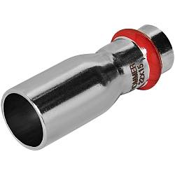 ROMMER Муфта переходная Нпр-ВПр, 22х15, из нержавеющей стали пресс RSS-0020-002215