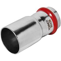 ROMMER Муфта переходная Нпр-ВПр, 35х28, из нержавеющей стали пресс RSS-0020-003528