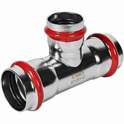 ROMMER Тройник переходной ВПр, 42х35х42, из нержавеющей стали прессовой RSS-0014-423542