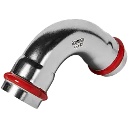 ROMMER Угольник 90° ВПр-ВПр, 54, из нержавеющей стали пресс  RSS-0003-000054 