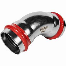 ROMMER Угольник 45° ВПр-ВПр, 35, из нержавеющей стали прессовой RSS-0005-000035 