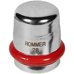 ROMMER Заглушка ВПр, 28, из нержавеющей стали пресс RSS-0025-000028 