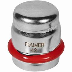 ROMMER Заглушка ВПр, 42, из нержавеющей стали пресс RSS-0025-000042 