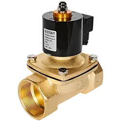 STOUT Клапан соленоидный (электромагнитный), прямого действия, НЗ, 220В, G2, EPDM SSV-0010-220050