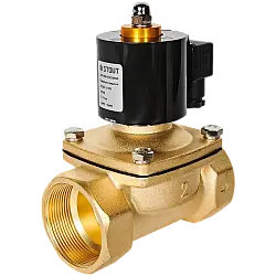 STOUT Клапан соленоидный (электромагнитный), прямого действия, НЗ, 24В, G2, EPDM SSV-0010-024050