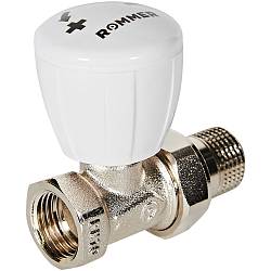 ROMMER Клапан ручной регулирующий, прямой 1/2 RVR-0001-100015