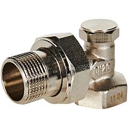 ROMMER Клапан запорно-балансировочный, угловой 3/4 RVL-0002-100020