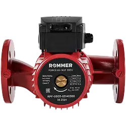 ROMMER Насос циркуляционный FORCE фланцевый трехскоростной 65-140F 380V RPF-0003-65140380
