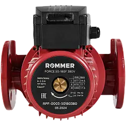 ROMMER Насос циркуляционный FORCE фланцевый трехскоростной 50-180F 380V RPF-0003-50180380