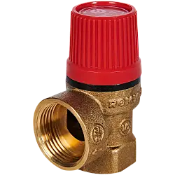 ROMMER Клапан предохранительный для отопления 1,5 бар 1/2 х3/4 RVS-0001-001515