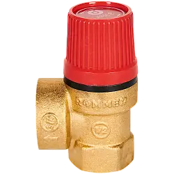 ROMMER Клапан предохранительный для отопления 3 бар 1/2 x3/4 RVS-0001-003015